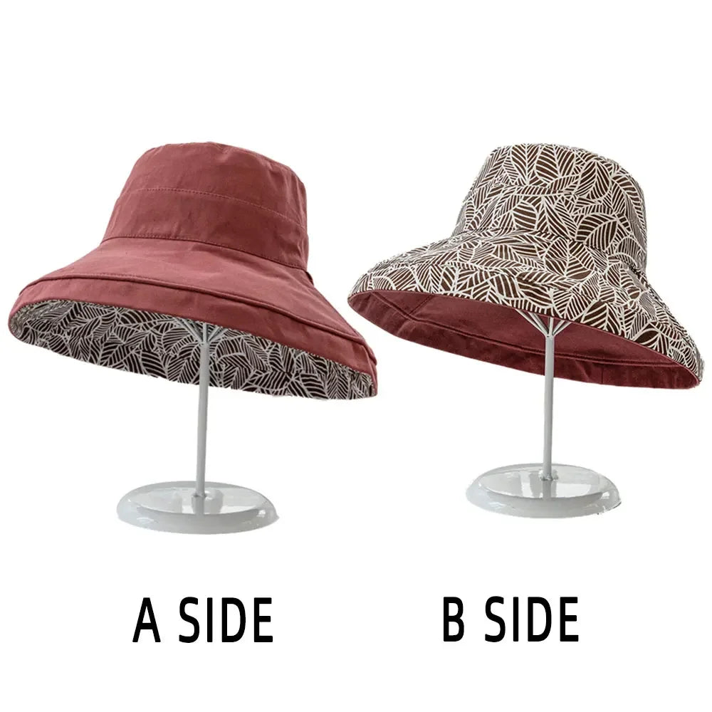 Women's Reversible Cotton Hat