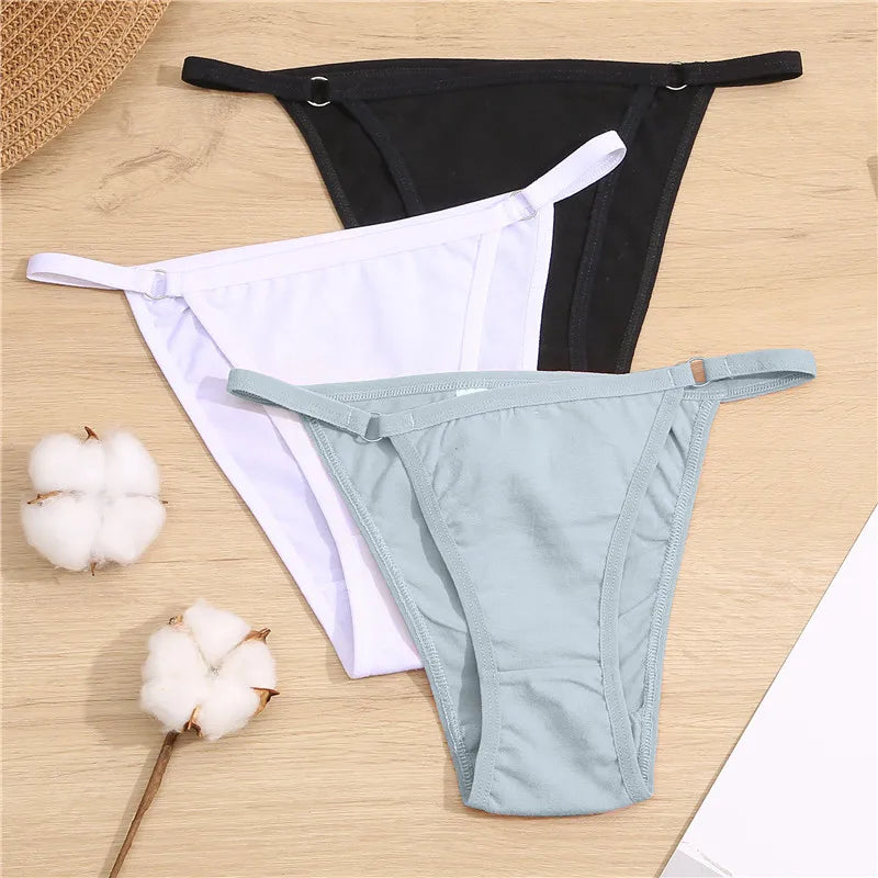 3Pcsset Cotton Briefs Panties Pants