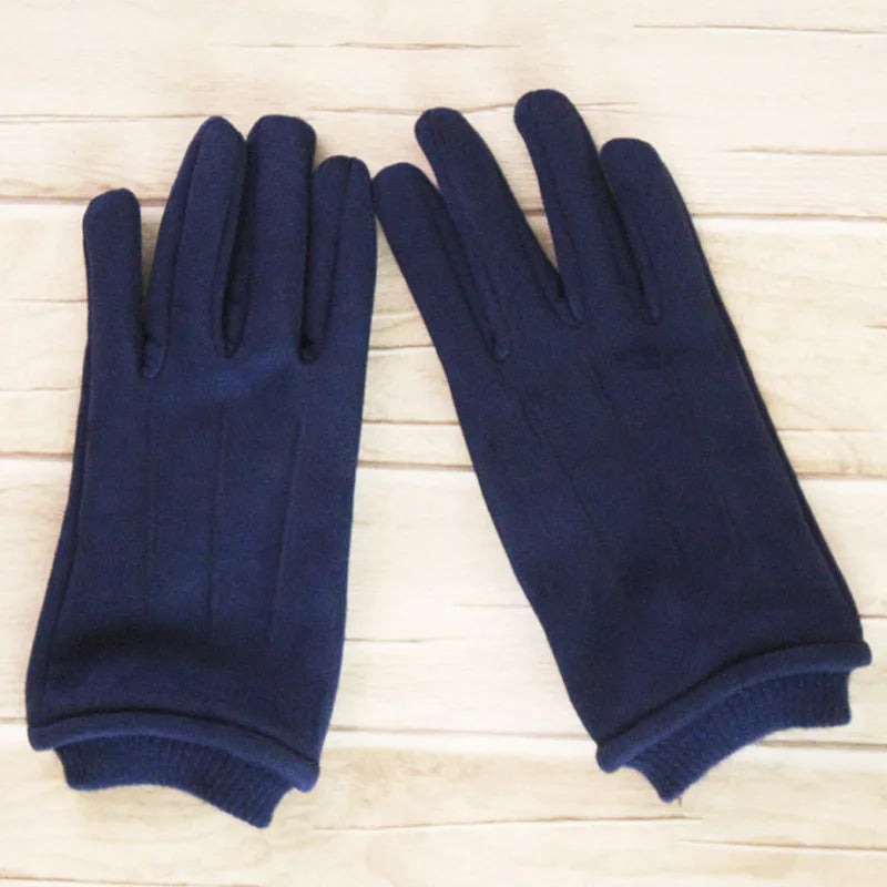 Women's Fashion Suede Gloves