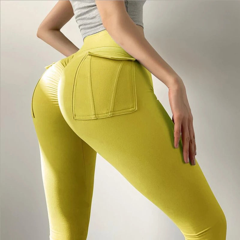 High-Waisted Sport Leggings For Pants