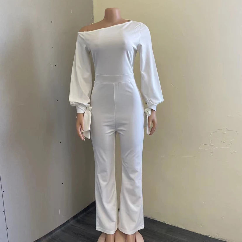 Echoine Long Sleeve Off Jumpsuit