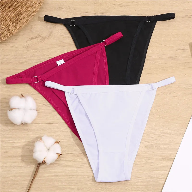 3Pcsset Cotton Briefs Panties Pants