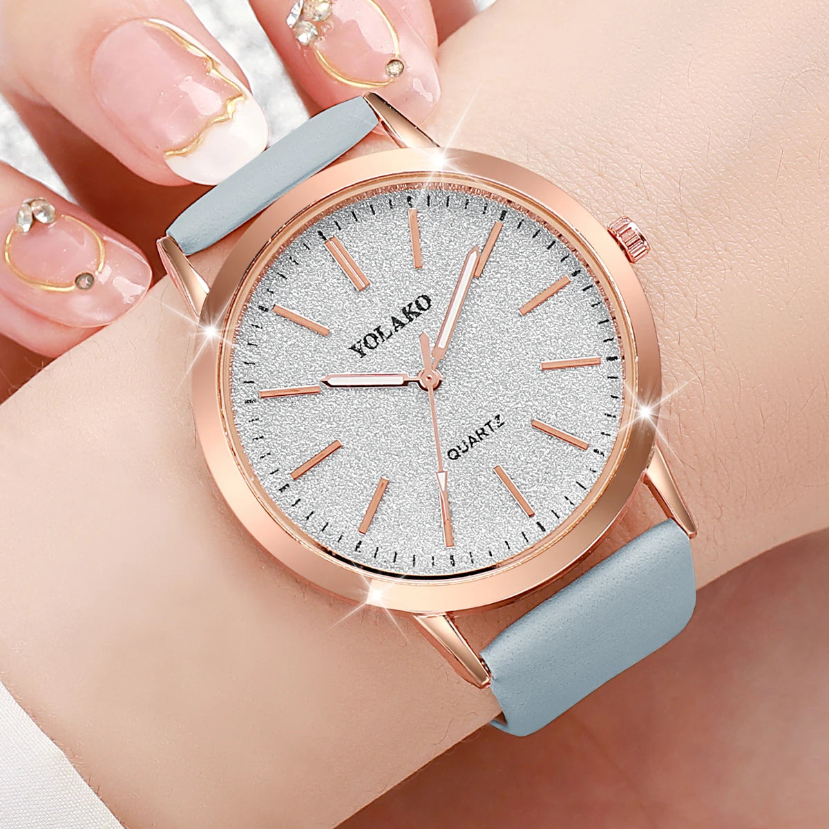 Women's Leather Band Watch