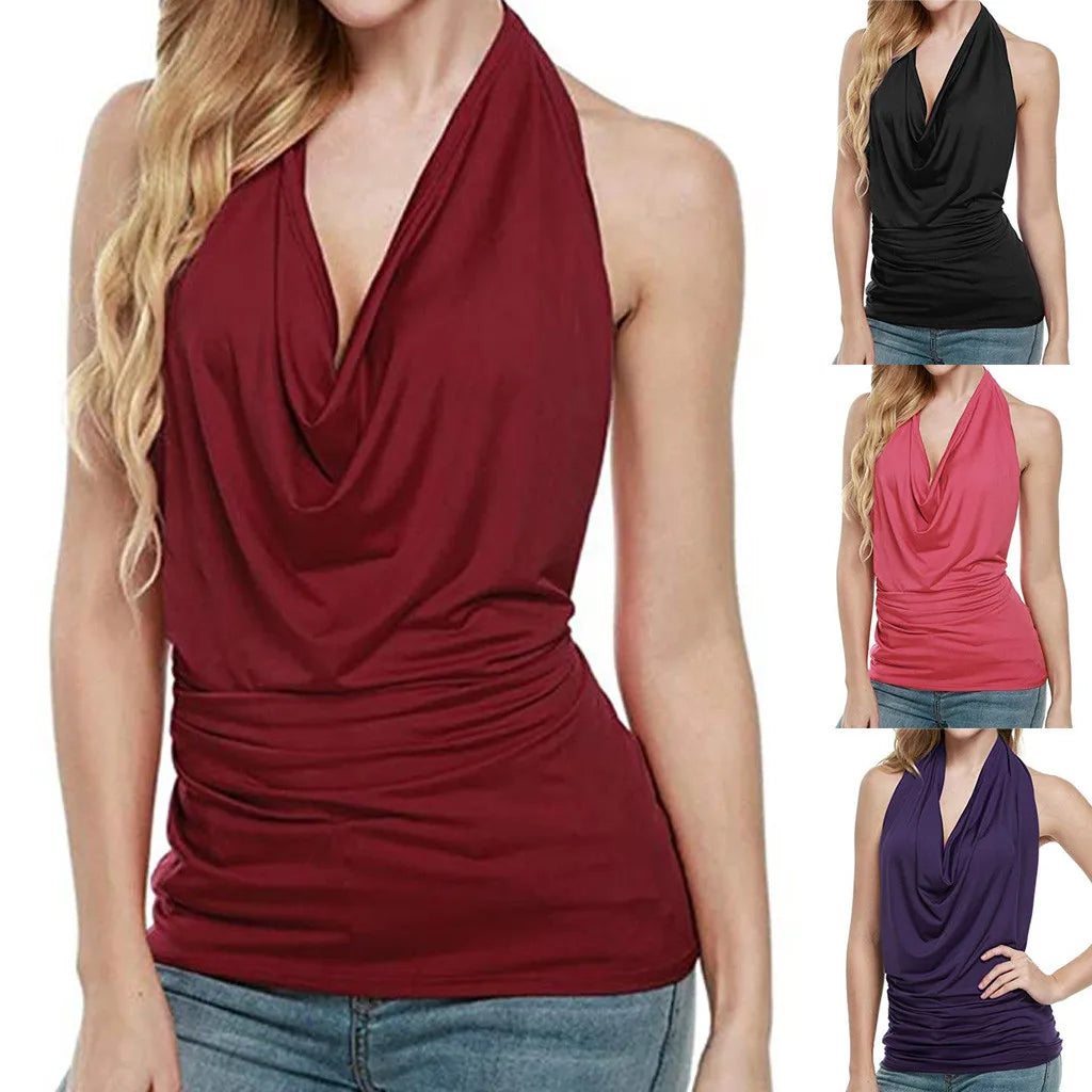 Halter Camisole Tank Tank Top