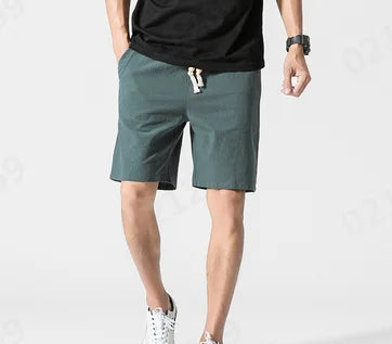 Breathable Sports Men's Soild Shorts