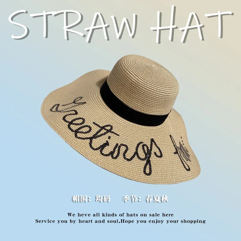 Women's Summer Beach Straw Hat