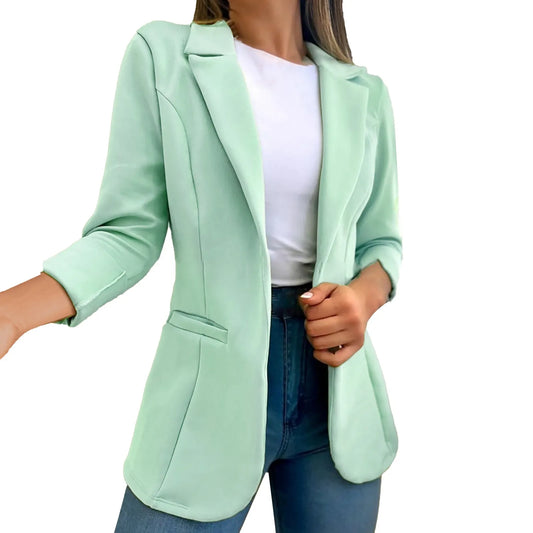 Mint Green Office Lady Cardigan