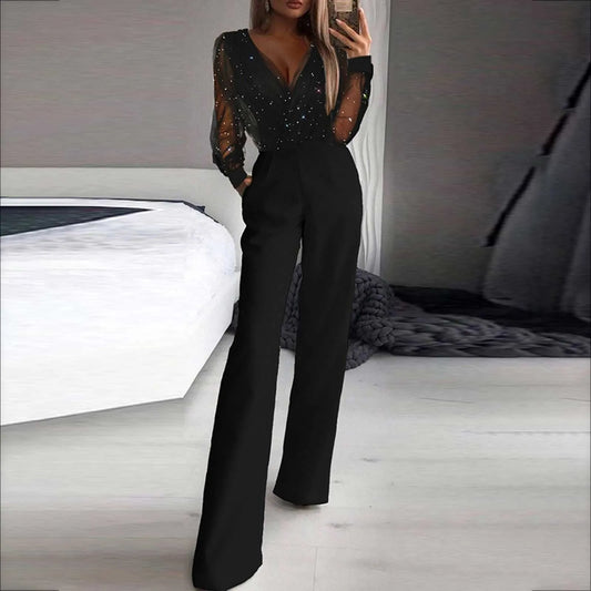 Elegant Bandeau Summer Jumpsuit