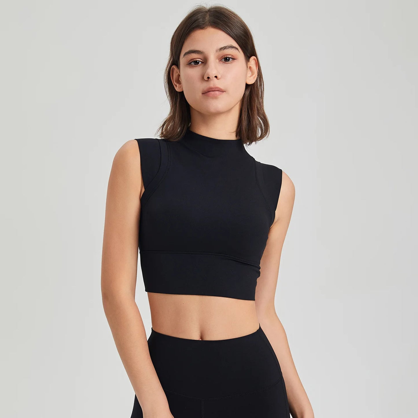 High Impact Gym Top Crop Top