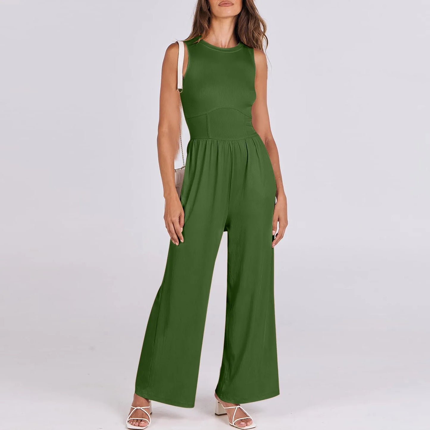 Luxury Sleeveless One Piece Jumpsuits