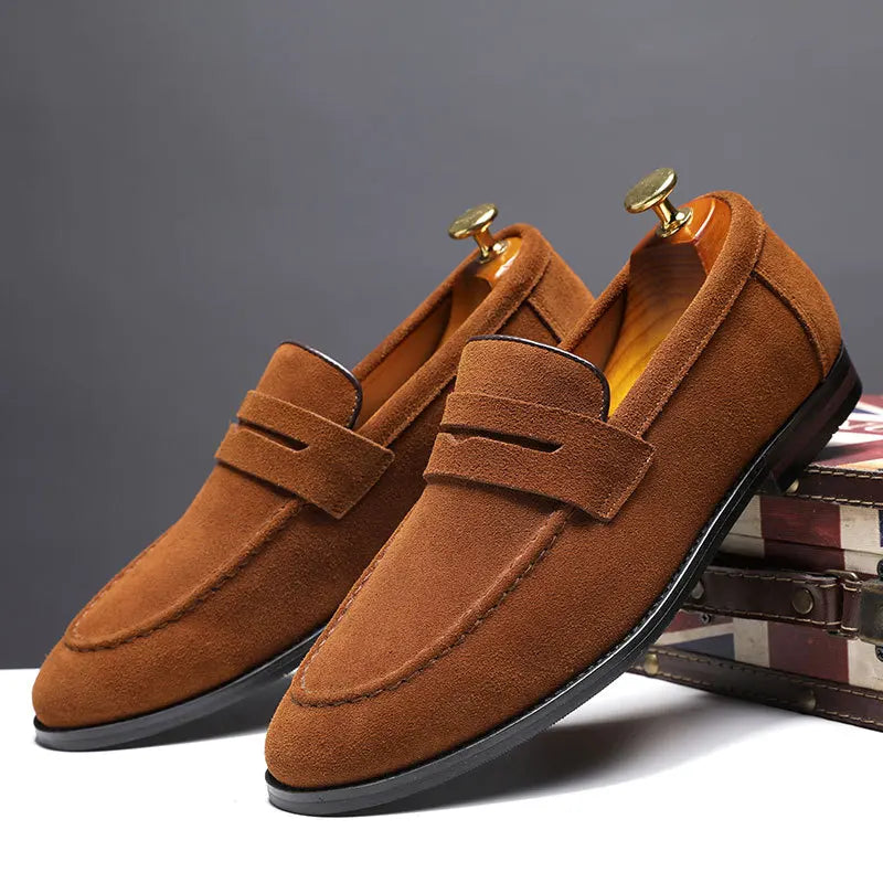 Men's Genuine Suede Leather Shoes