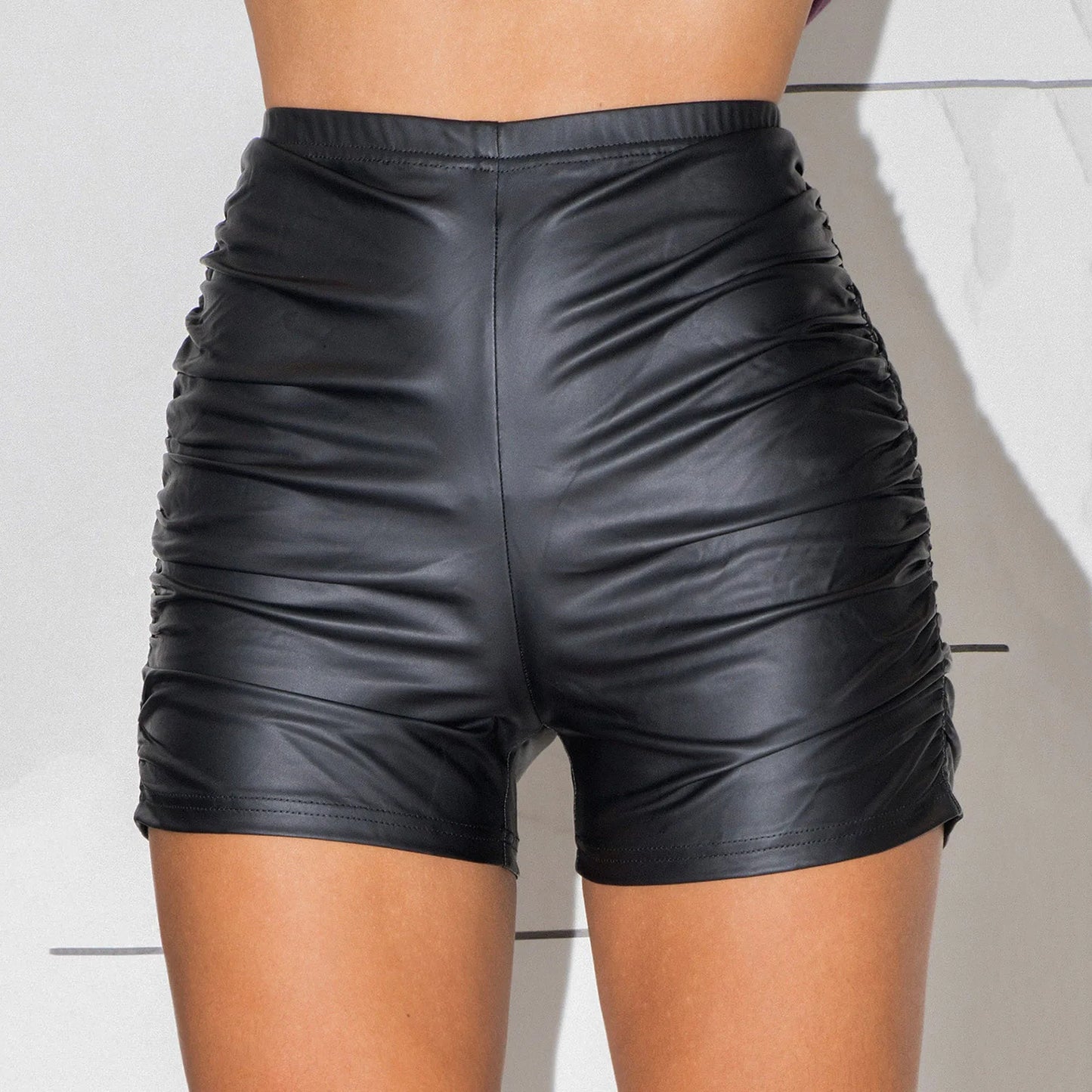 Sexy Leather Shorts