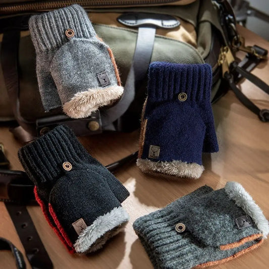 Plush Winter Gloves