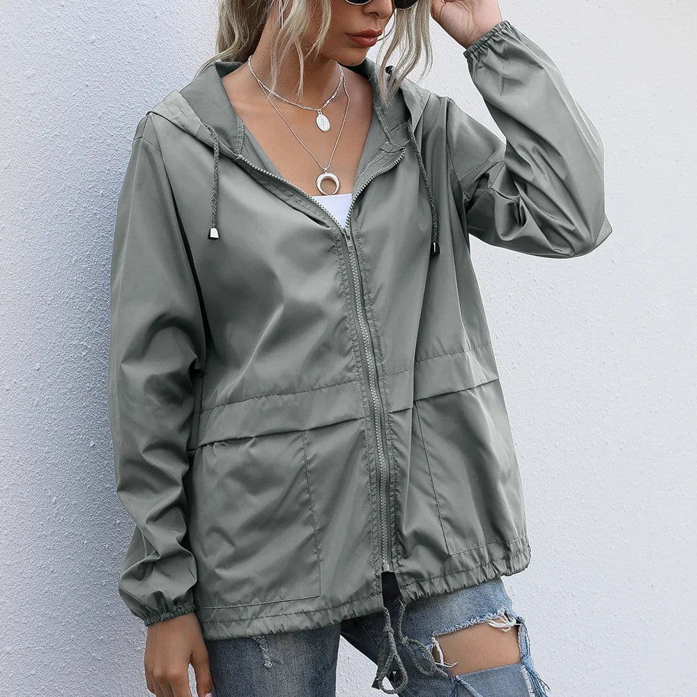 Waterproof Raincoat Casual Coat