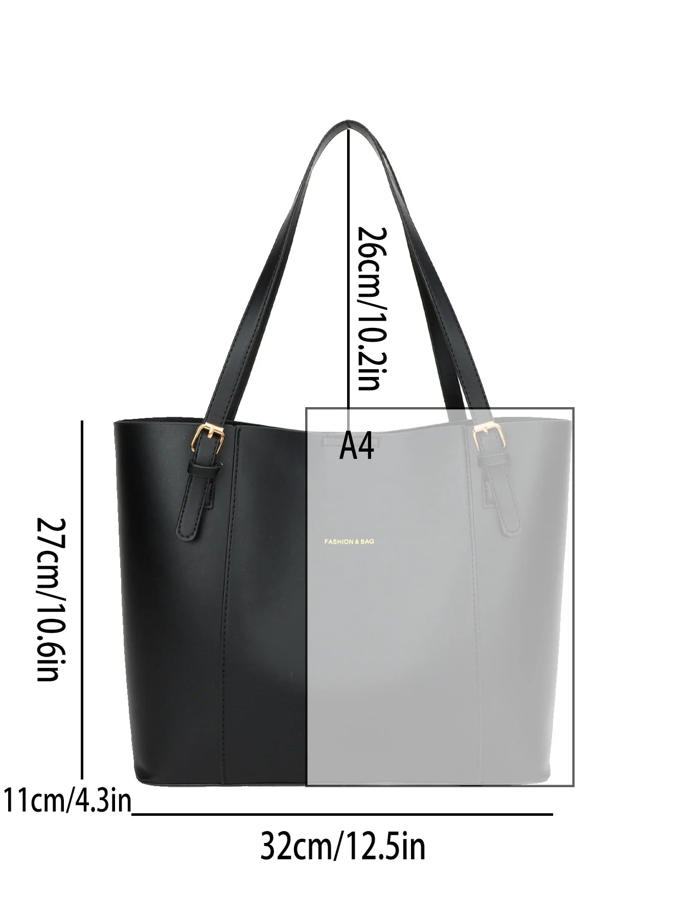 Large Capacity Shoulder Tote Bag