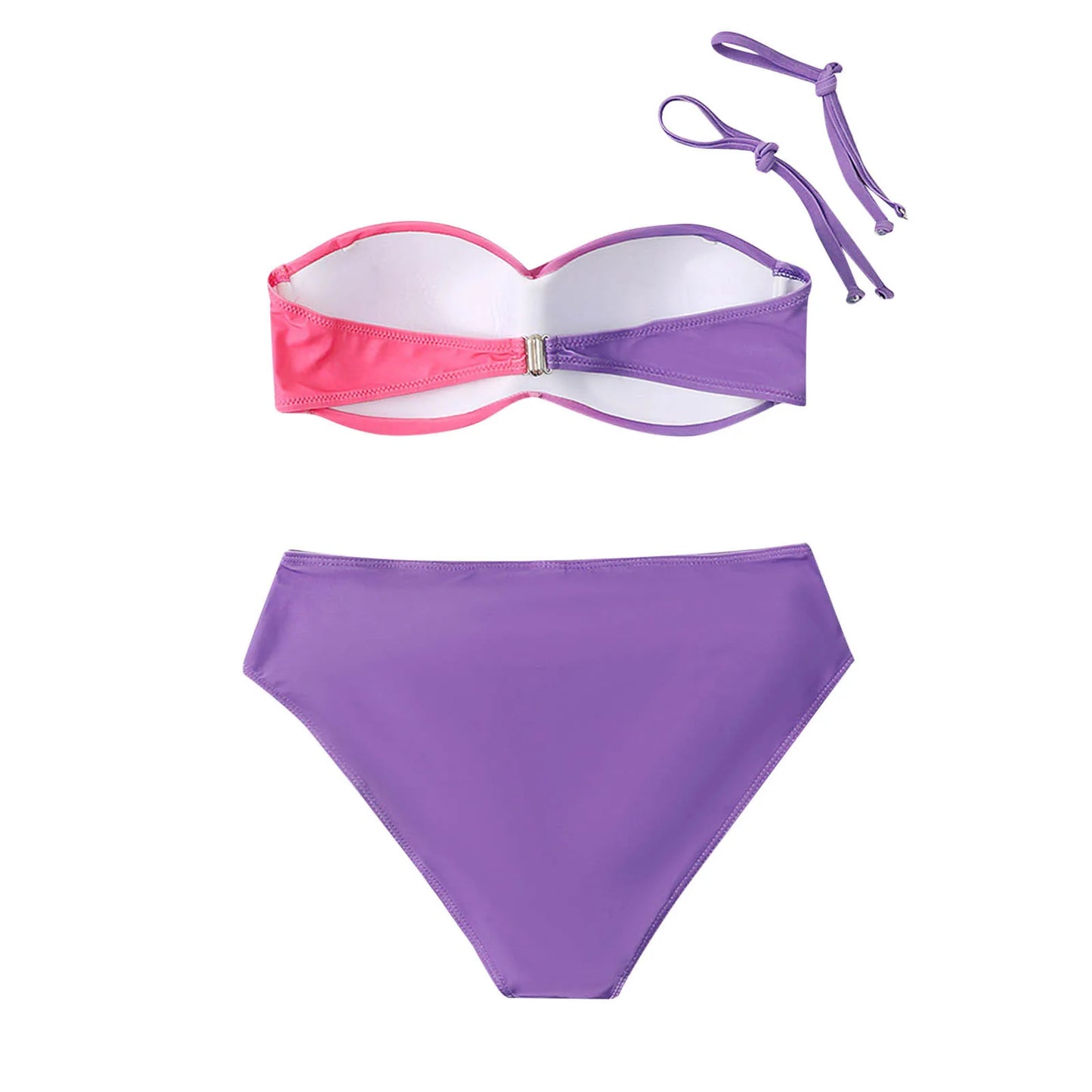 Split Swimsuit Gradient Bikini