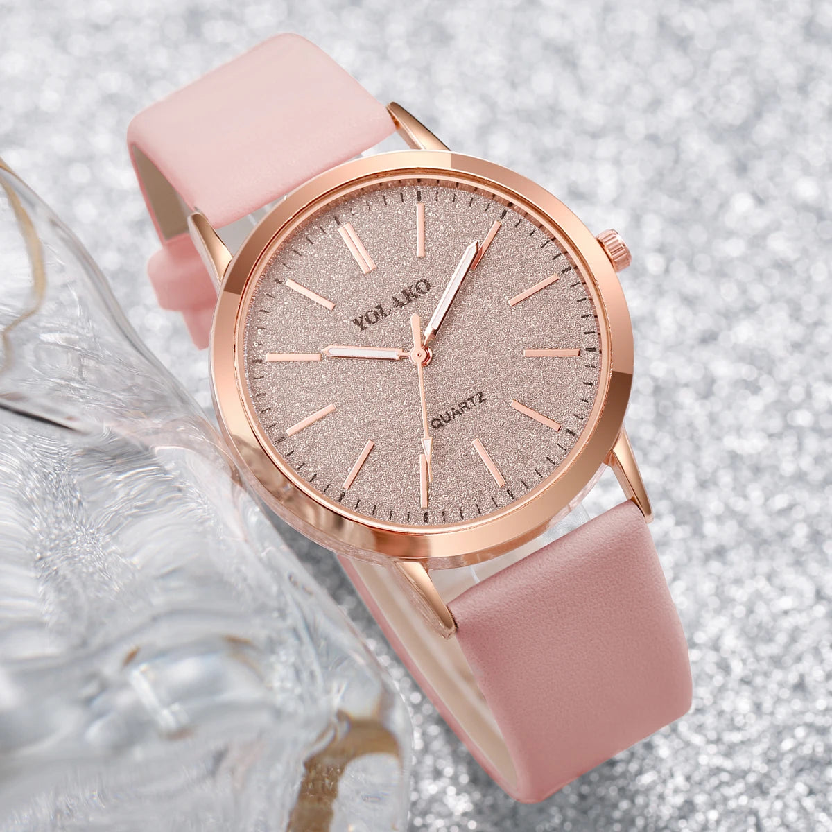 Women's Leather Band Watch