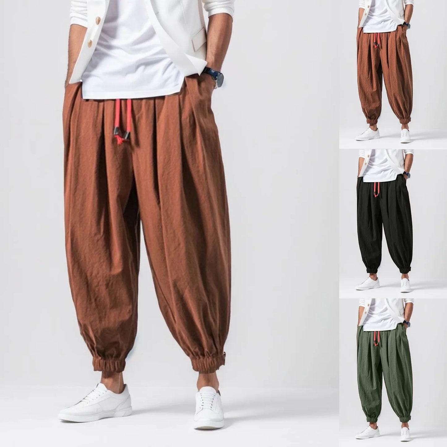 Men's Linen Sweatpants