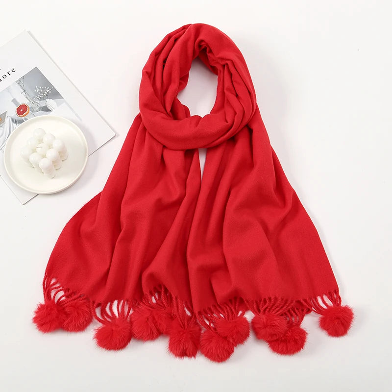 Women's Wool Cashmere Scarf