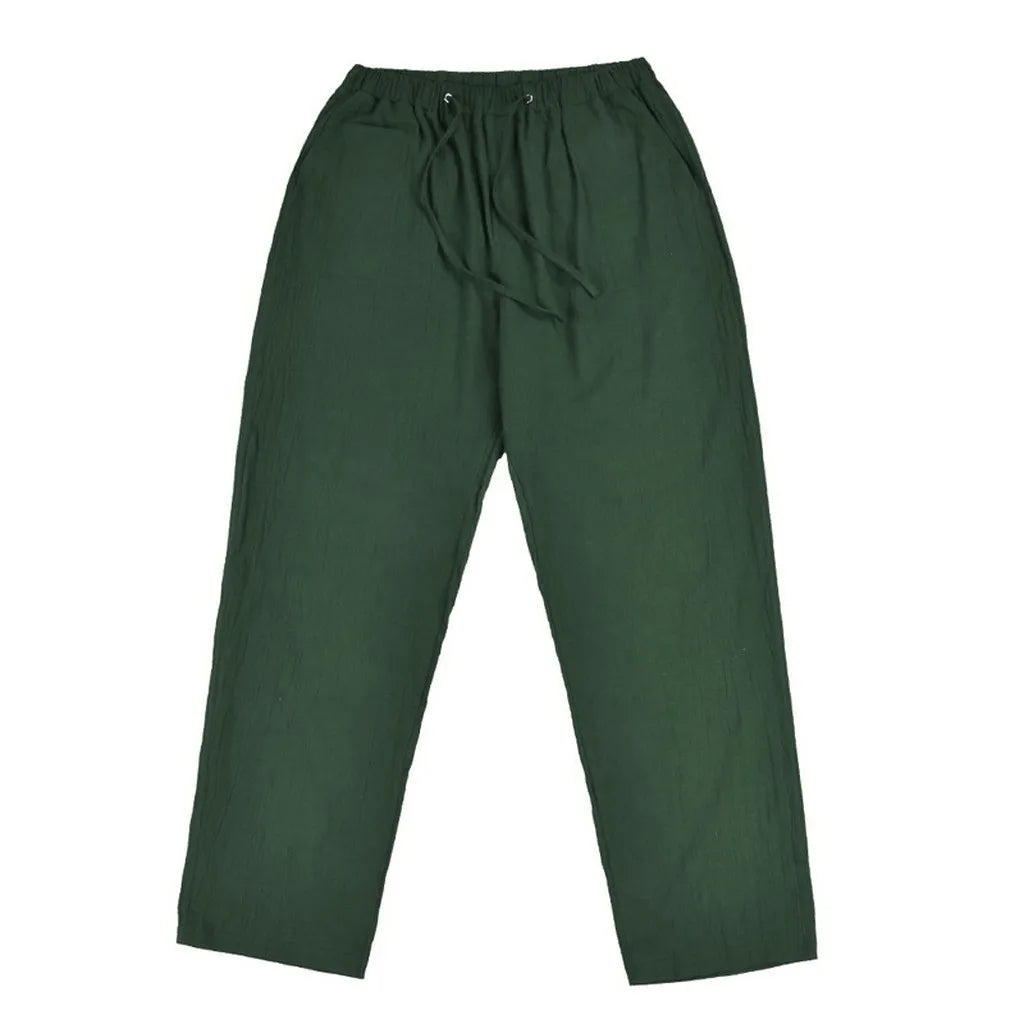 Casual Linen Work Pants