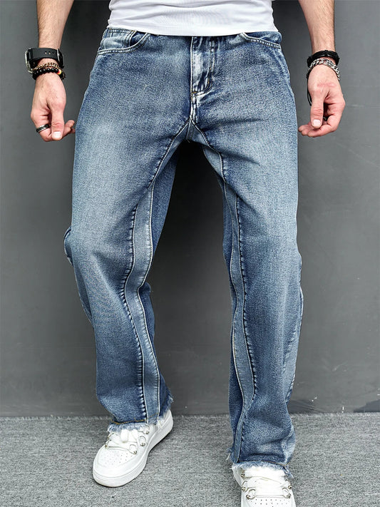 Raw Denim Trousers