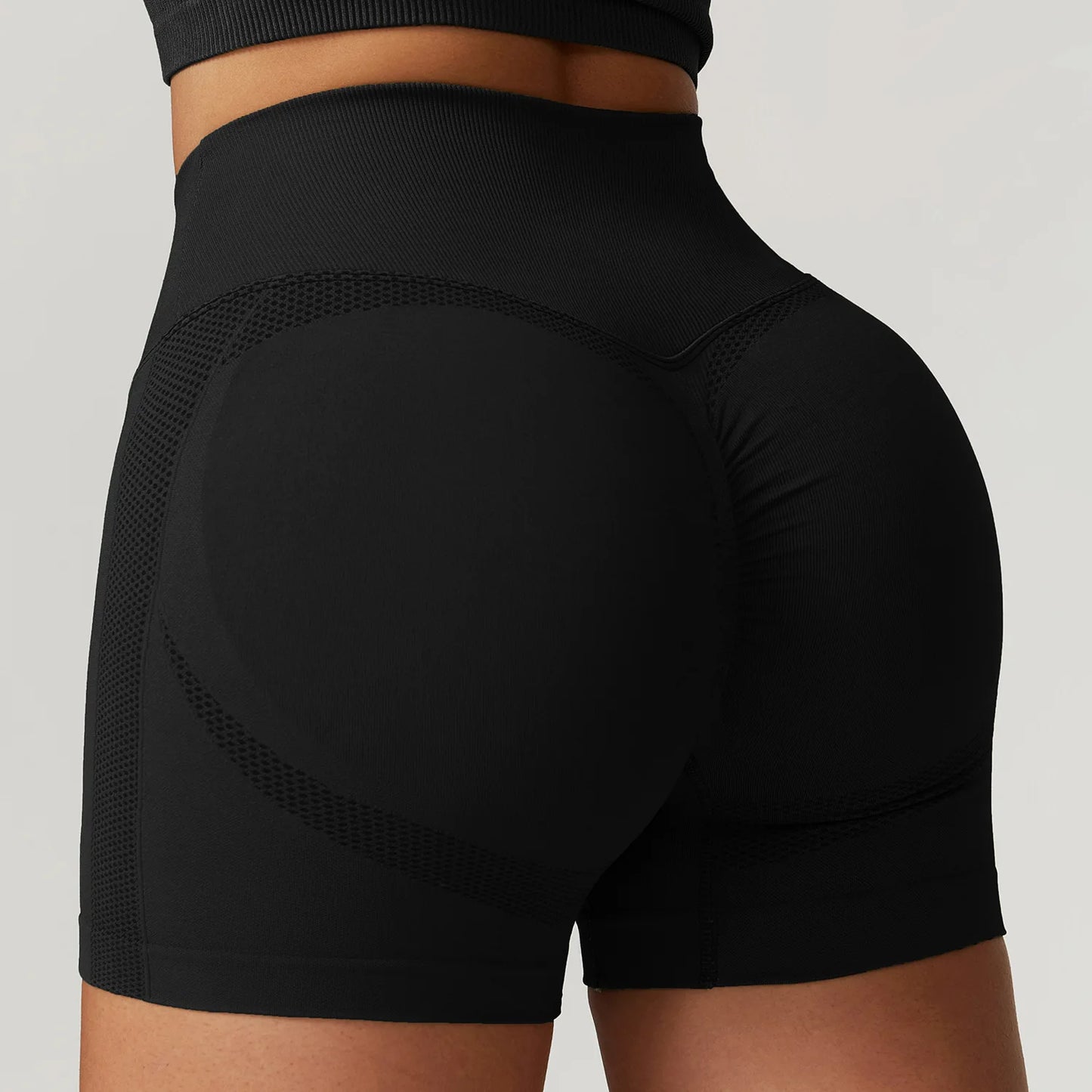 Seamlessly Scrunch Gym Running Shorts