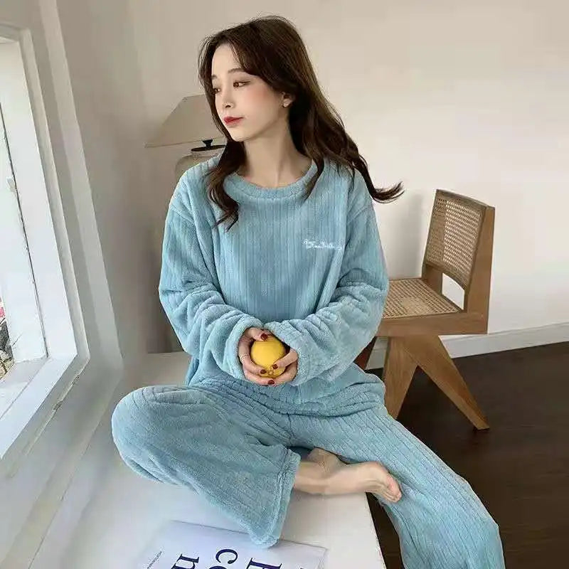 Winter Pajamas Homewear Suit