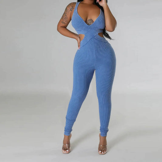 Sport Yoga Deep Jumpsuit