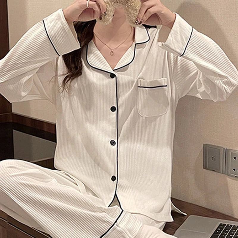 Casual Sleepwear Pyjamas Black