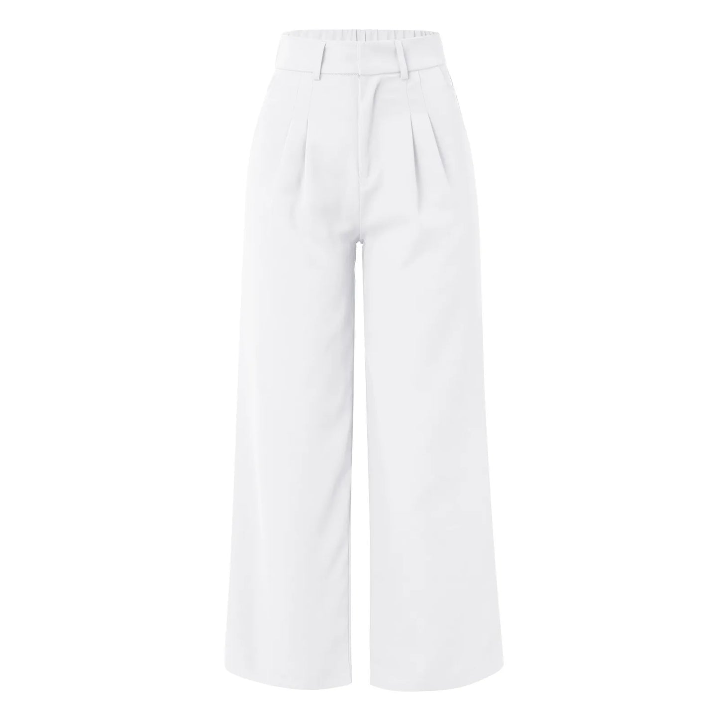 Elegant High Waist Trousers