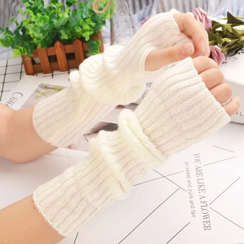 Warm Fingerless Gloves