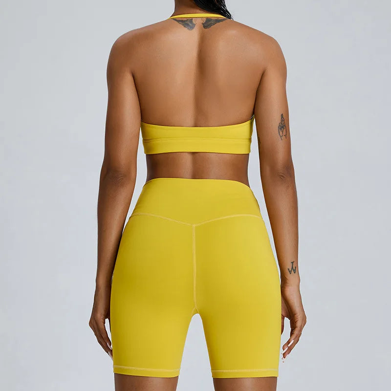 High Waist Workout Suit Women