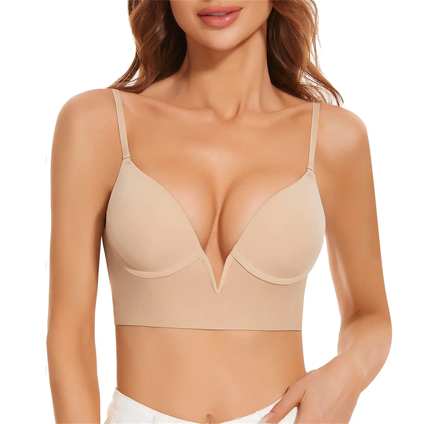 Latex Stretchy Seamless Bras