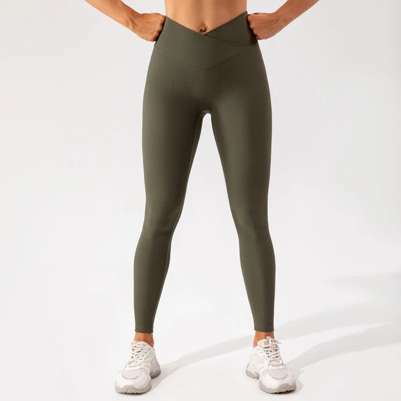 Stretch Seamless Sport Leggings Pants