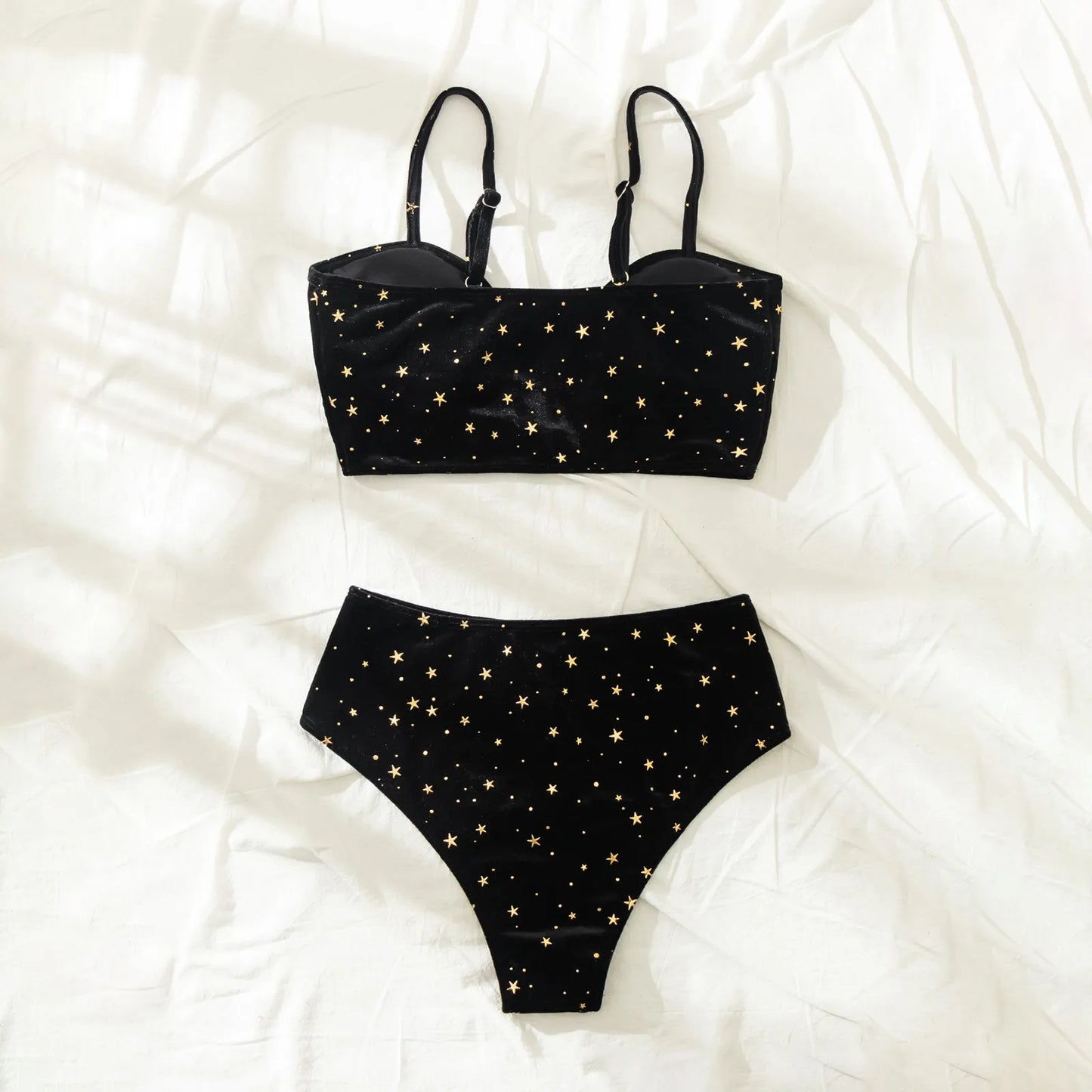 Stars Print Bikini Set