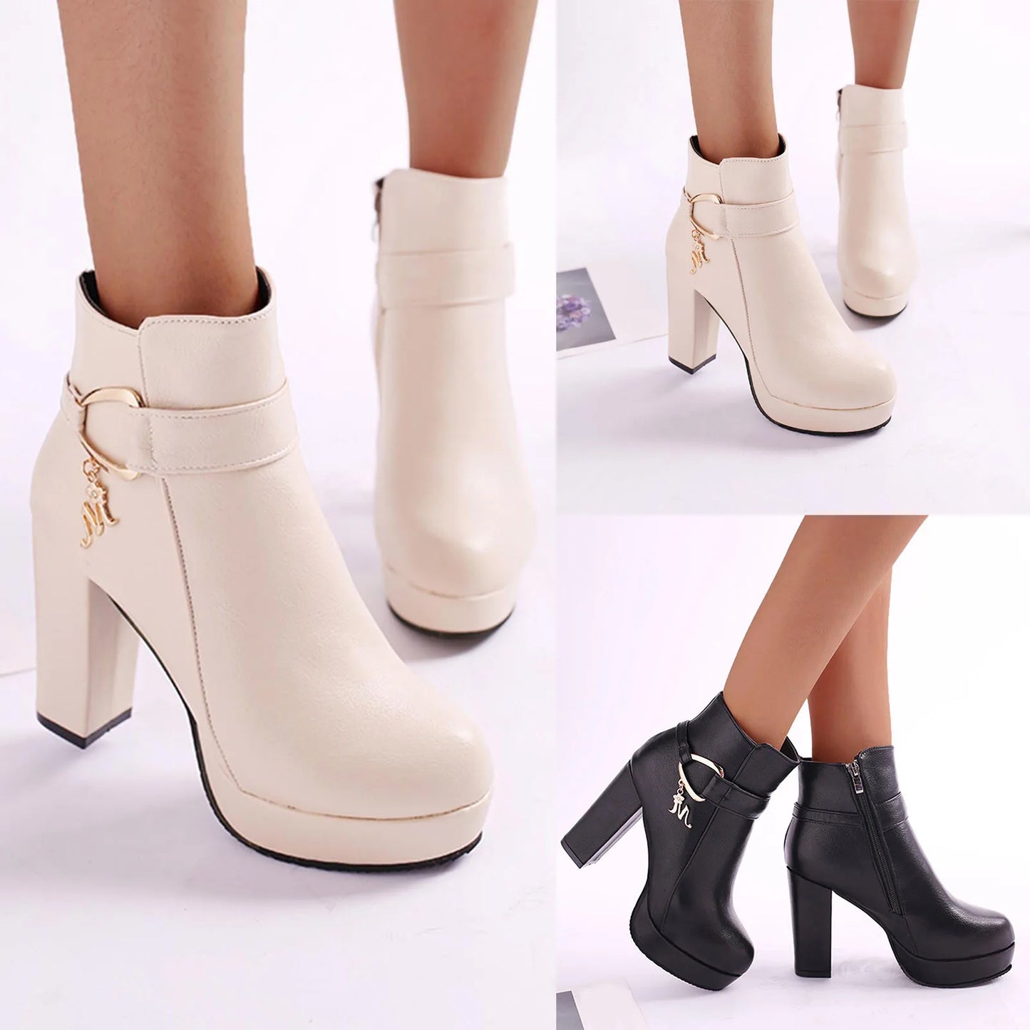 Ankle Boots Ladies Fashion