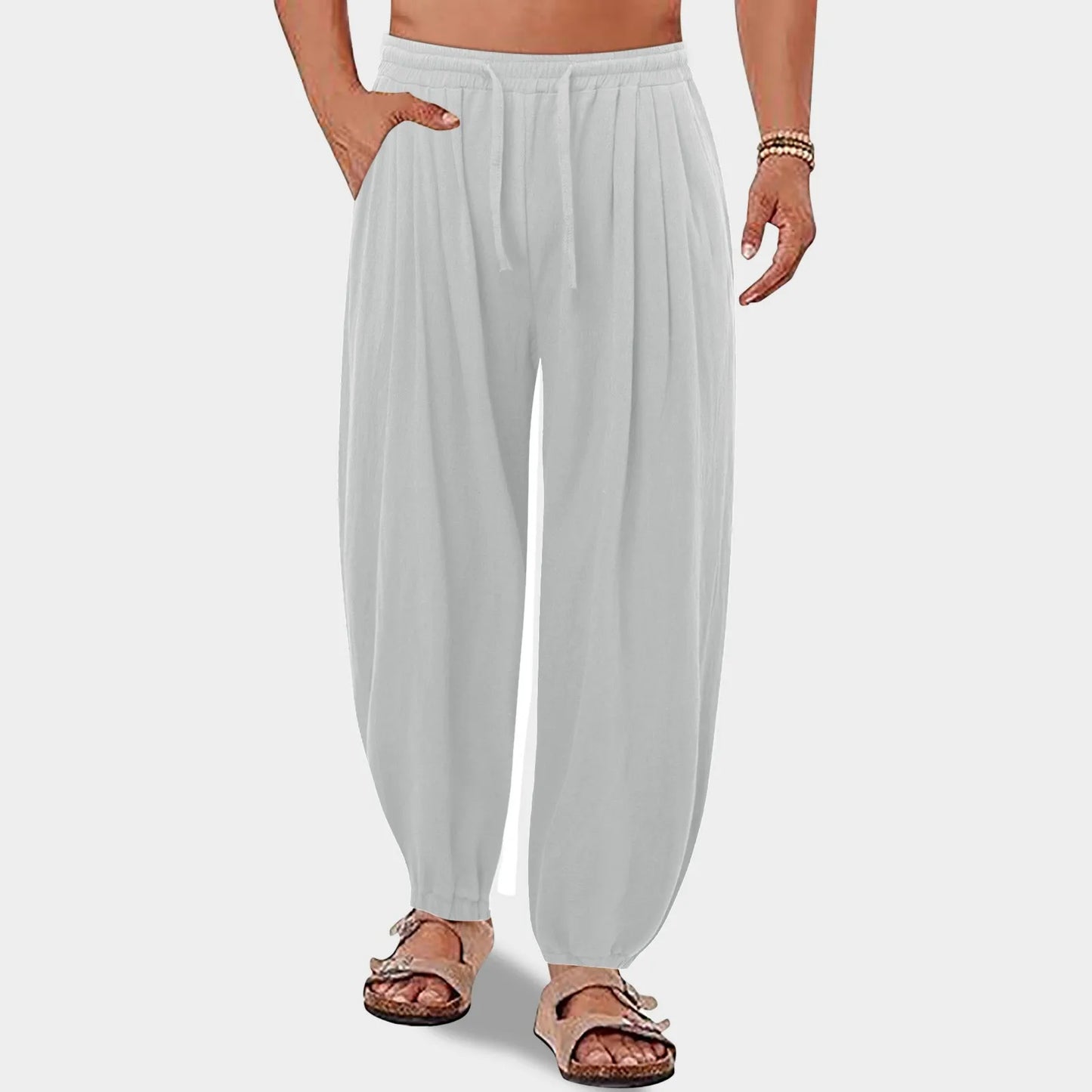 Linen Yoga Pants