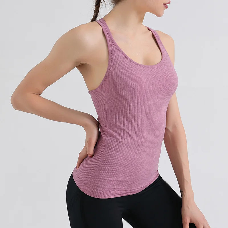 Yoga Vest Casual Crop Top