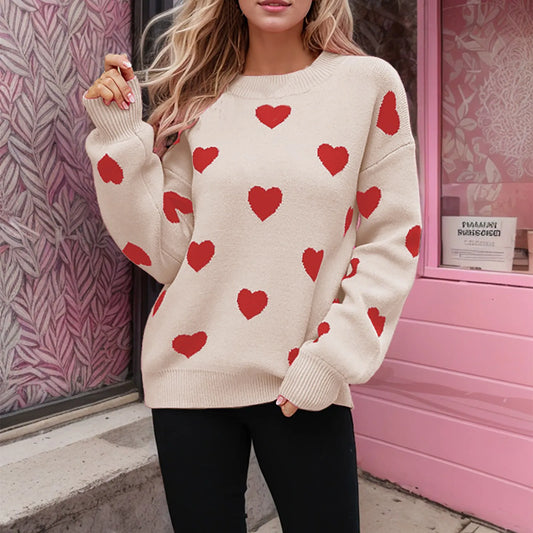 Valentines Day Love Pullover Sweater