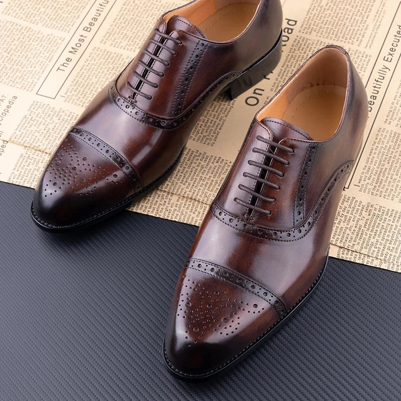 Men's Classic Brogue Shoes