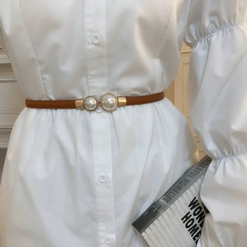 Women's Pearl Adjustable Belt