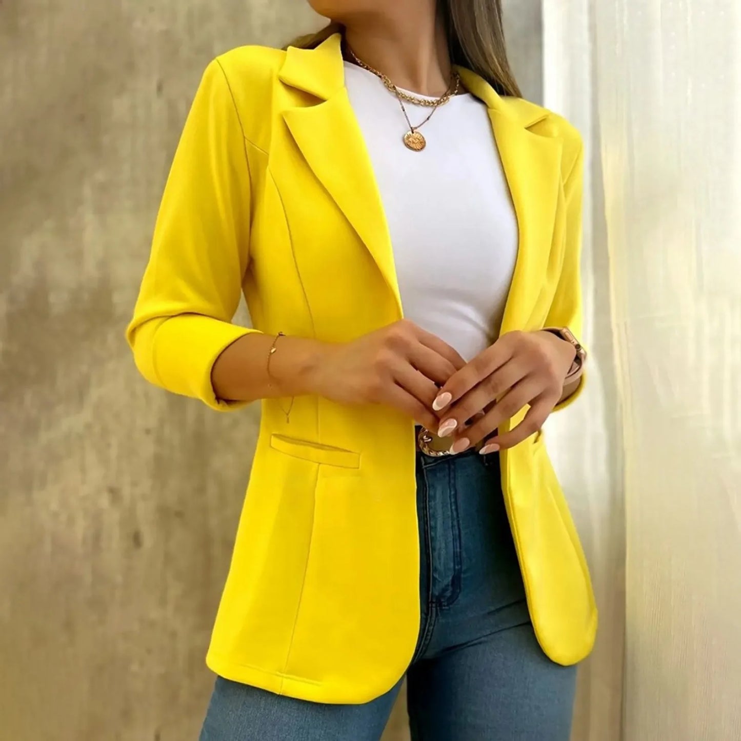 Office Lady Slim Fit Blazer