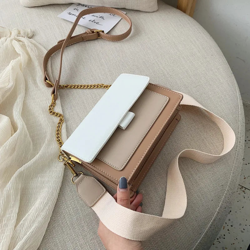 Trendy Leather Shoulder Bag