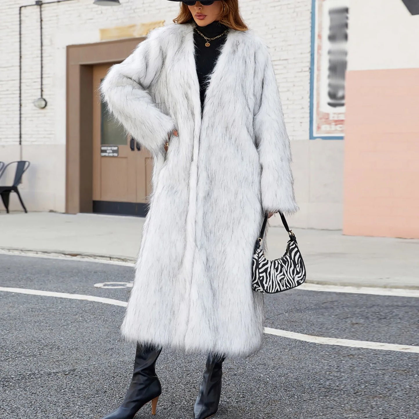 Faux Fur Jacket