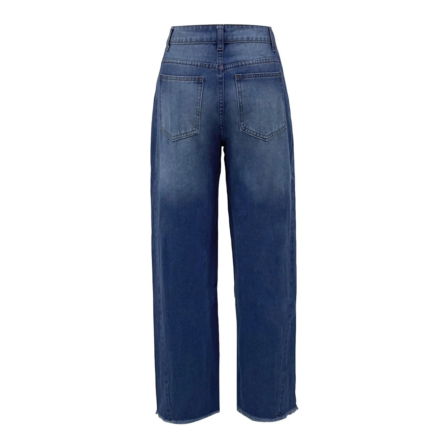 Retro Straight Jeans Pants