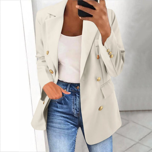 Lapel Button Jacket Cardigan