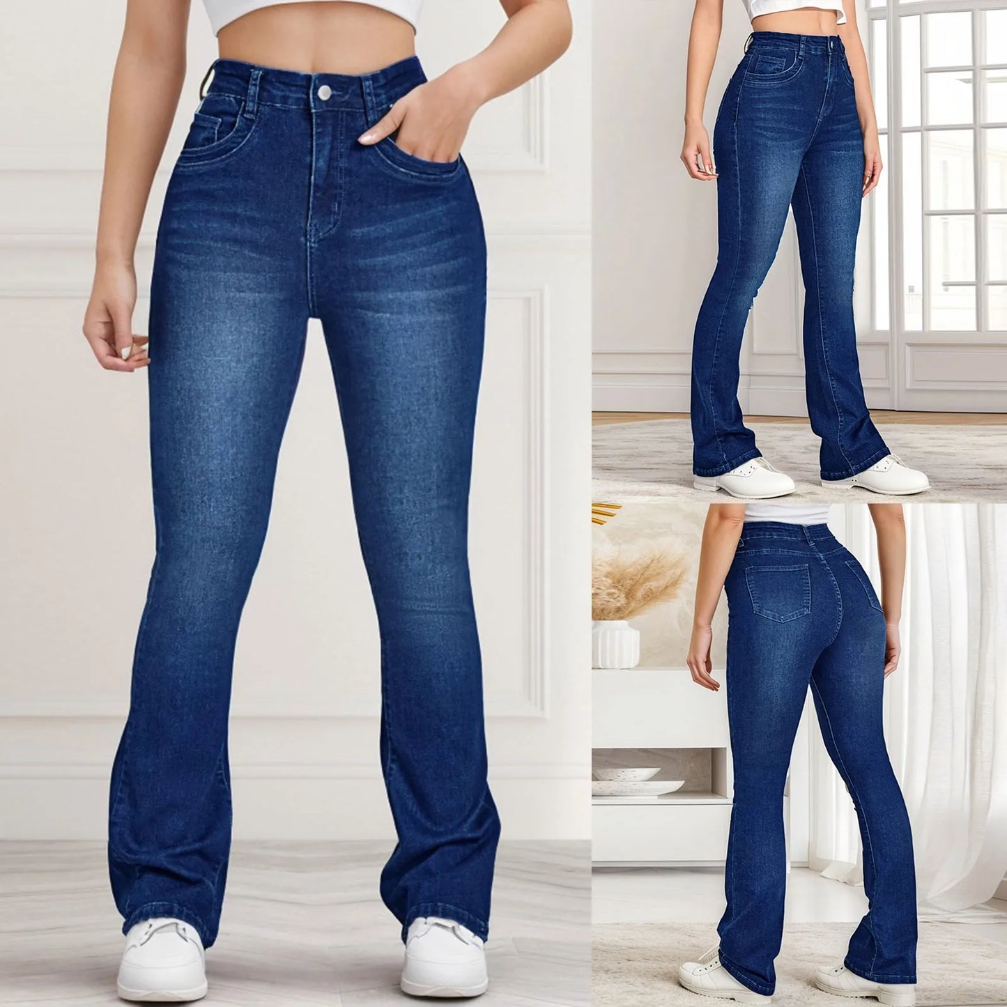 Loose Denim Pants