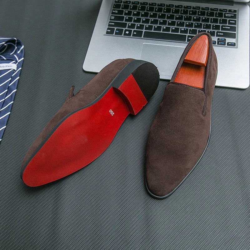 Men's Red Bottom Loafers