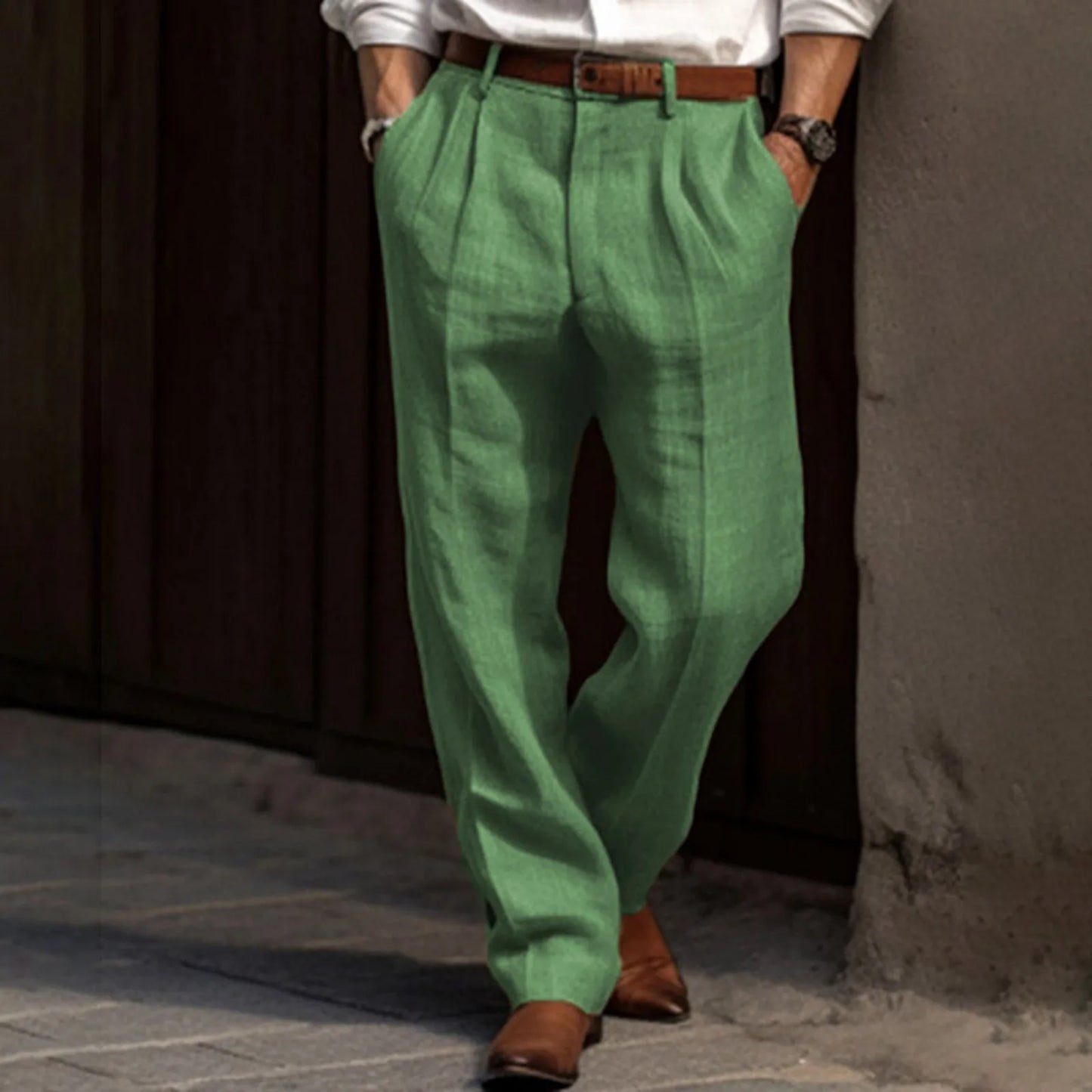 Men's Casual Wide Leg Pants