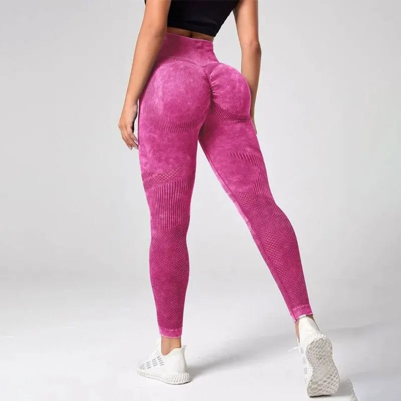 Yoga Basic Tie Dye Leggings